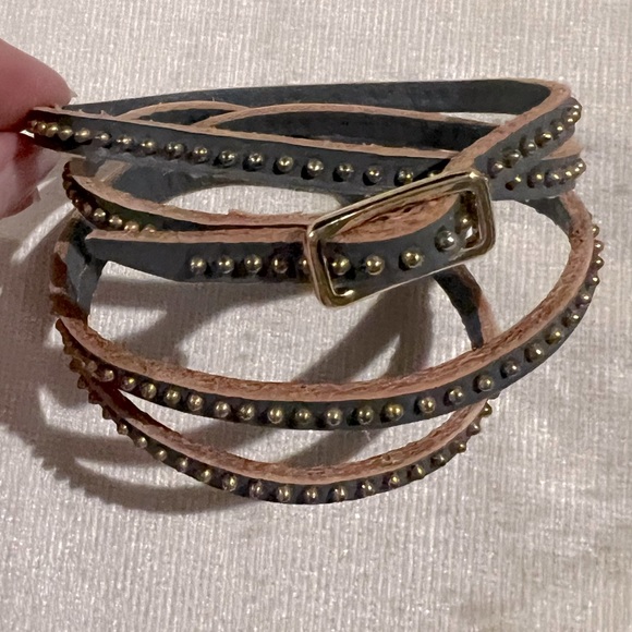 Leather Wrap Bracelet - Picture 5 of 8